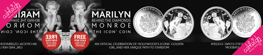 Free Official Marilyn Monroe Behind the Diamonds Coin