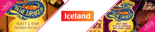 New Blue Dragon meals range exclusively at Iceland