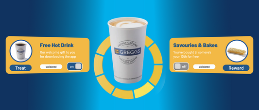 Who Doesn't Love a FREE hot drink? and Who doesn't love Gregg's