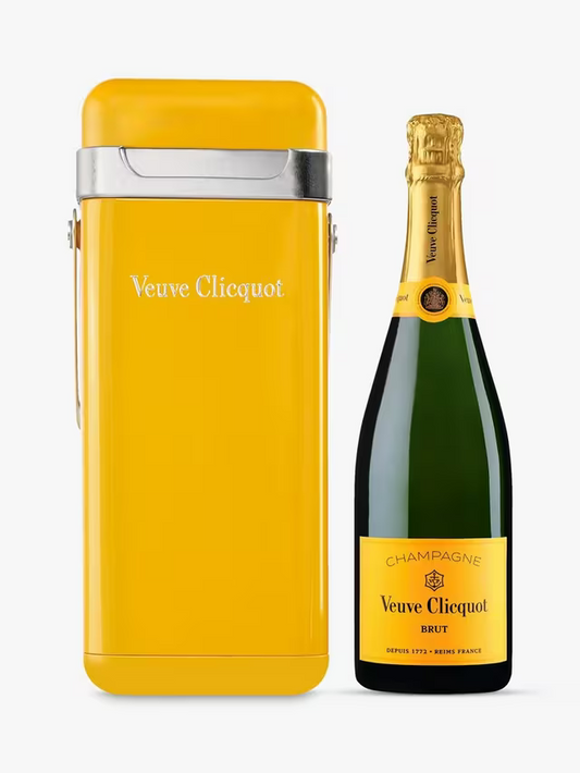 Veuve Clicquot Yellow Label Brut Champagne, with Cooler, 75cl