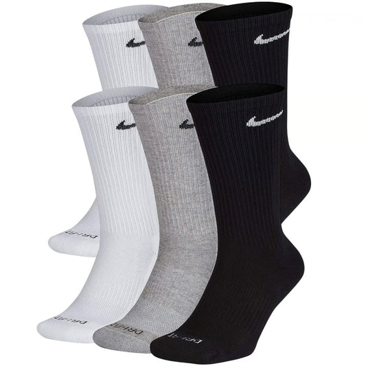 Nike Everyday Plus Cushioned Training Crew Socks (6 Pairs Multicolour)