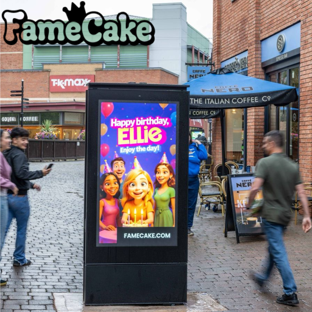 Say It Big: Celebrate Someone Special with Famecake (Now Half Price for a Limited Time!)