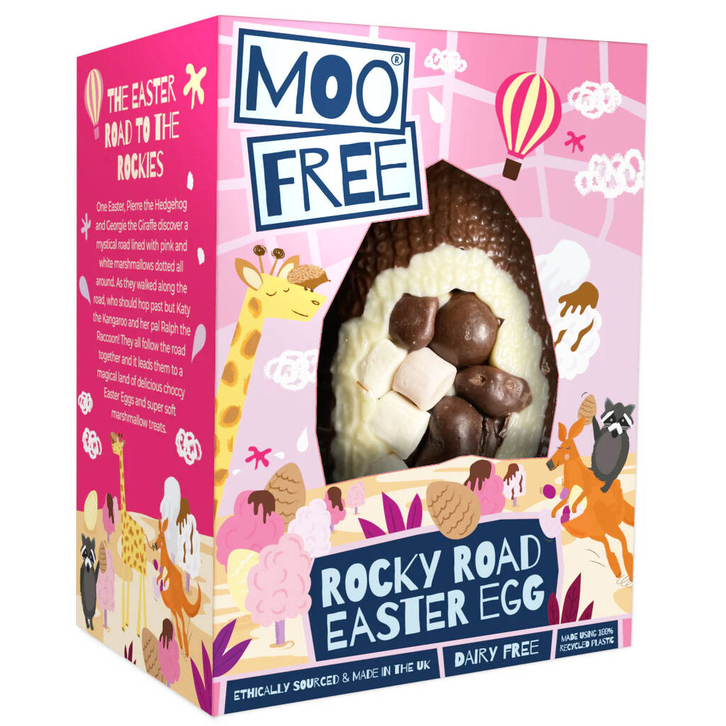 Moo Free Rocky Road Easter Egg 85g Dairy Free