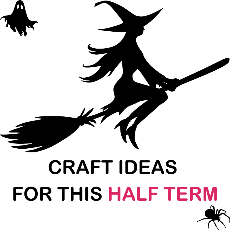 Half Term Halloween Crafts - On the Cheap