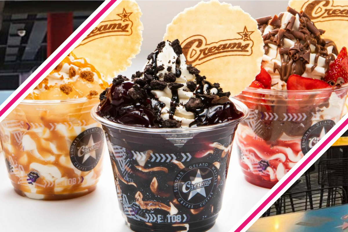Enjoy a Free Soft Swirl Sundae at Creams Café No Purchase Necessary