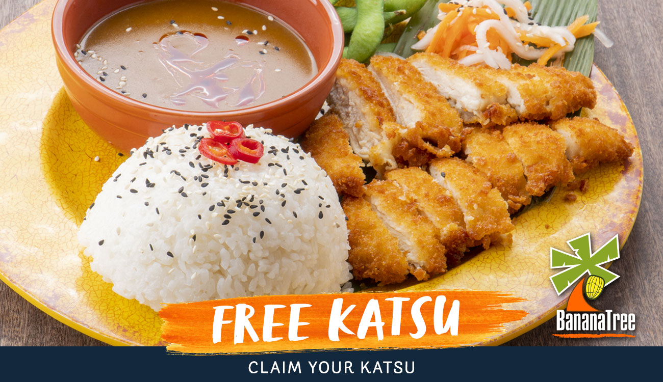 Banana Tree Is Giving Away FREE Katsu Dishes This September – But Only If Your Name Is Kat or Sue!
