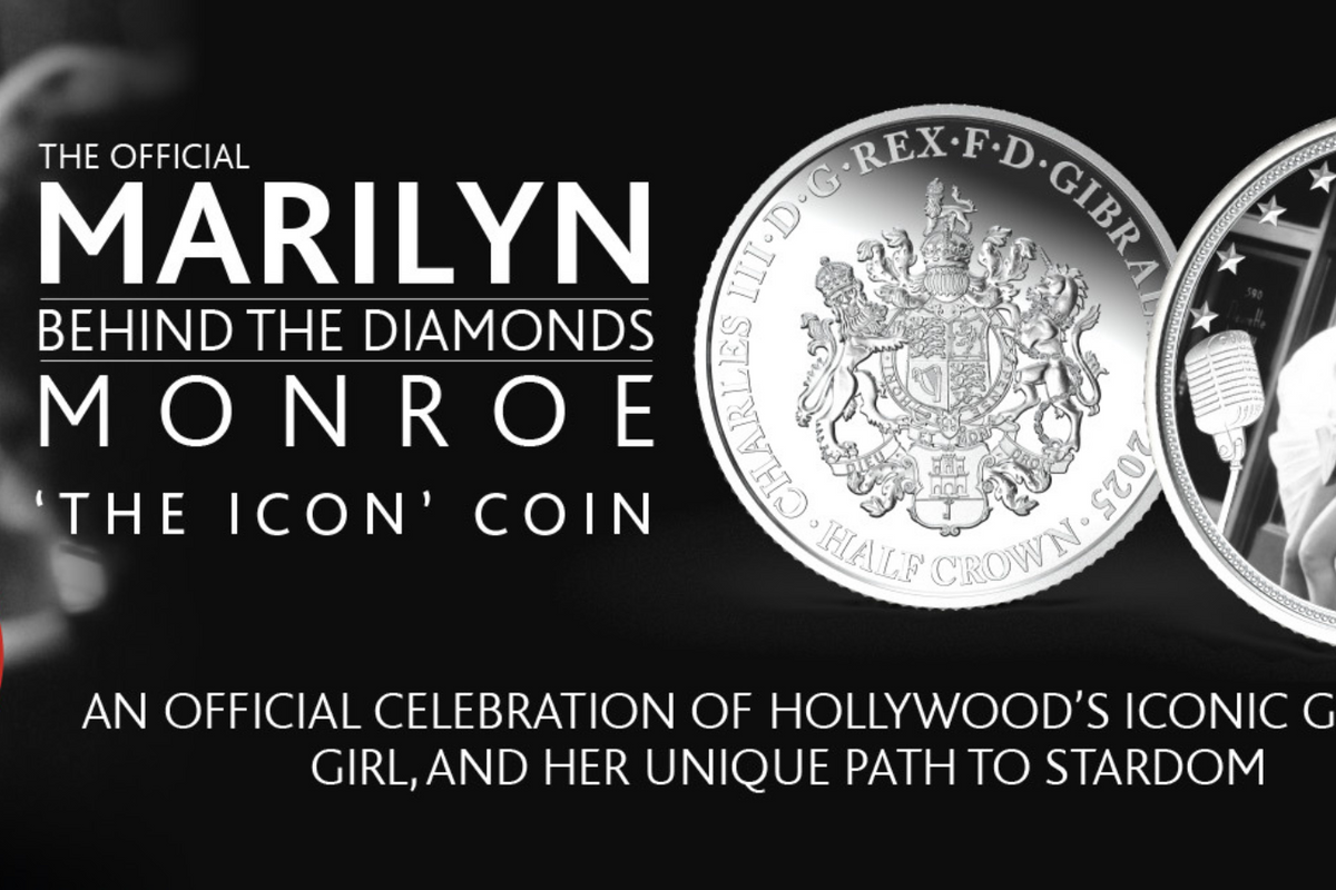 Free Official Marilyn Monroe Behind the Diamonds Coin