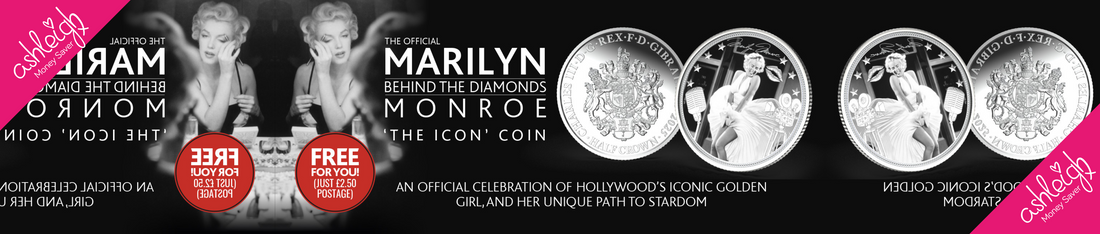 Free Official Marilyn Monroe Behind the Diamonds Coin