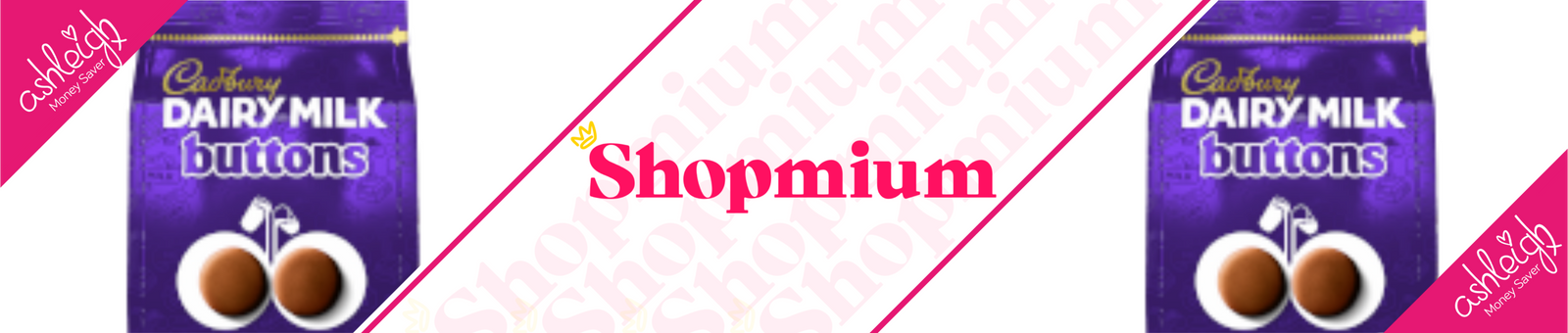 Get Free Cadbury Buttons with Shopmium