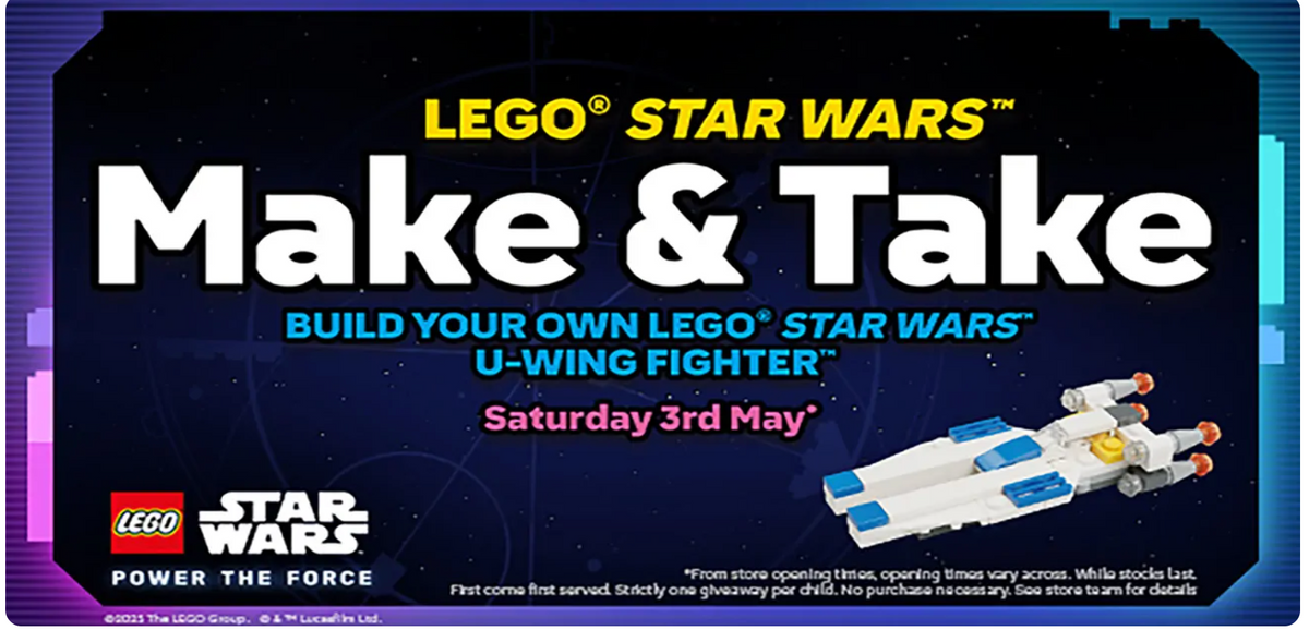 FREE Lego Star Wars Toy!