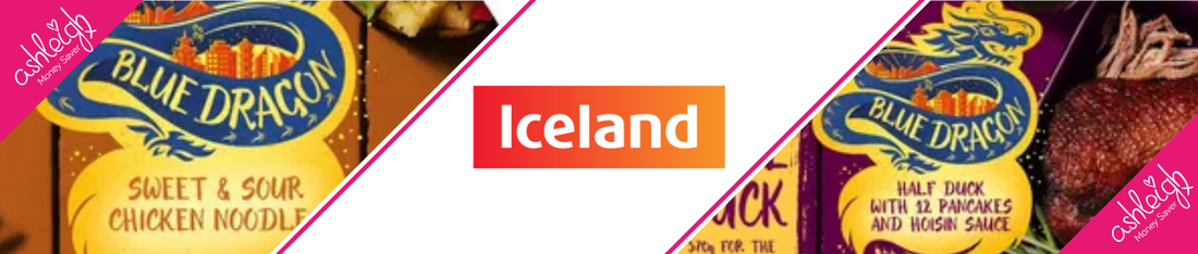 New Blue Dragon meals range exclusively at Iceland
