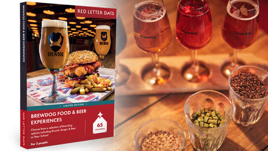 BrewDog Food and Beer Experiences Gift Box (65 locations)