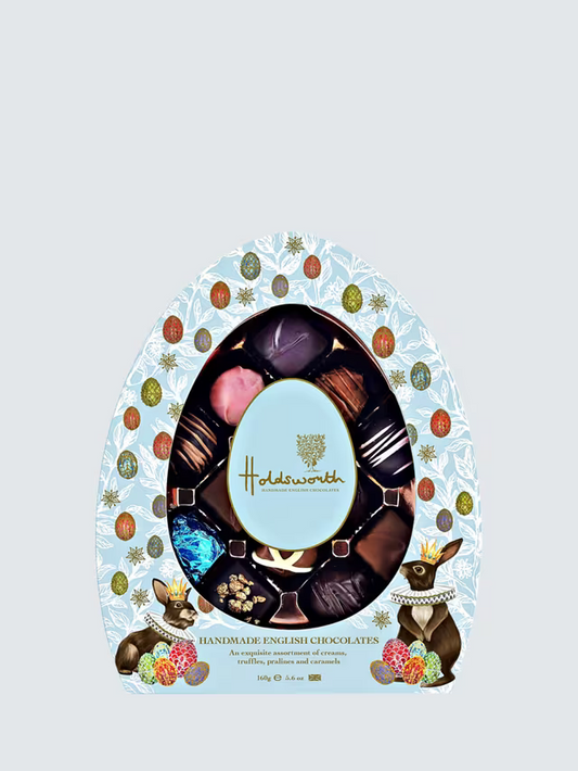 Luxury Chocolate Assortment Egg Shaped Gift Box, 160g