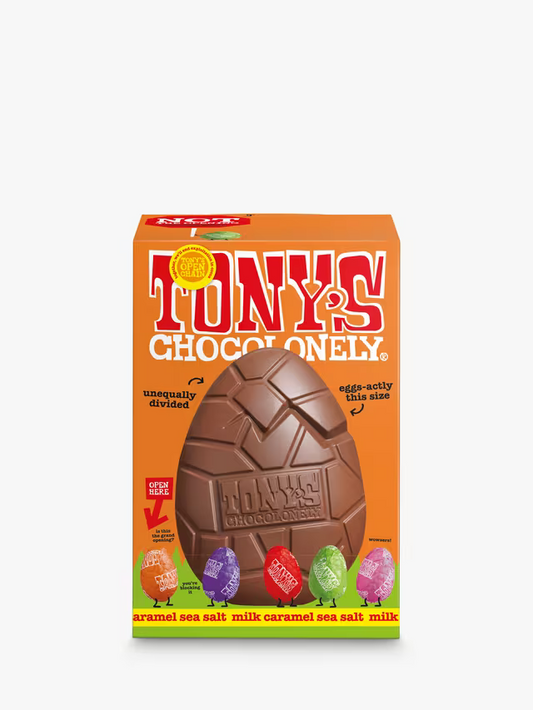 Milk Caramel Sea Salt Chocolate Easter Egg