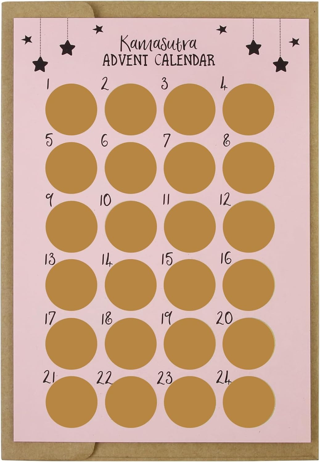 Karma sutra Advent Calendar Christmas Scratch Card - Advent Calendar (18+)