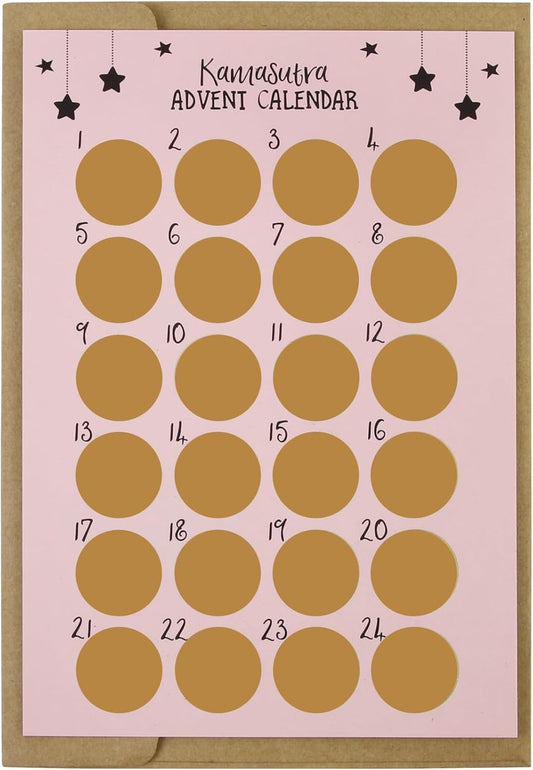 Karma sutra Advent Calendar Christmas Scratch Card - Advent Calendar (18+)