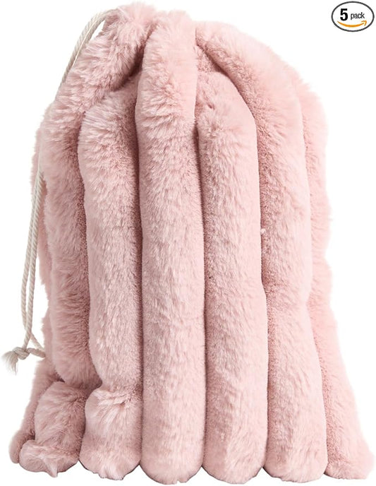 OHS Blush Pink Hot Water Bottle Gift Set