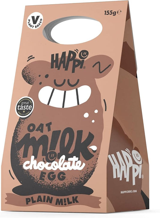 Happi 155g Oat Milk Vegan Easter Egg - Vegan Easter Chocolate
