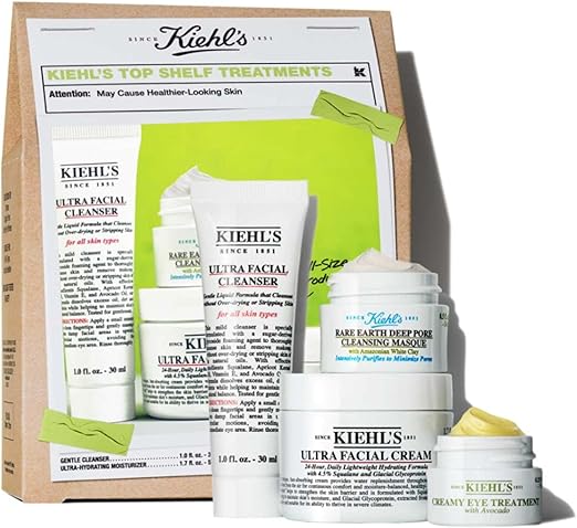 Kiehl's Top Shelf Skincare Treatments Set