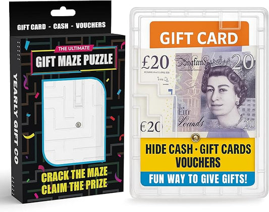 Gift Card Maze Puzzle Box Game