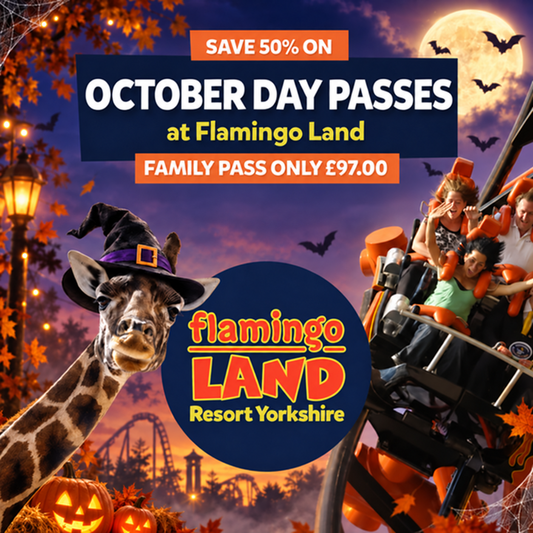 50% Off Flamingo Land Tickets for 2026 – Family Passes Available