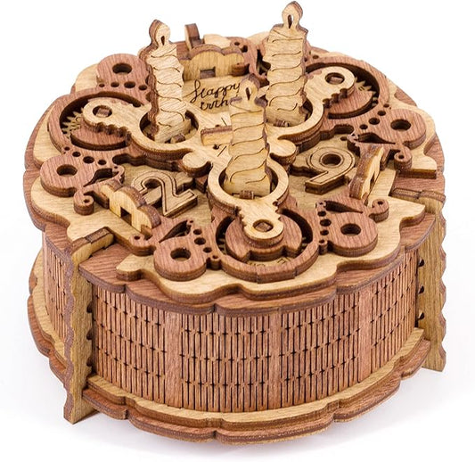 Birthday Cake Puzzle Box