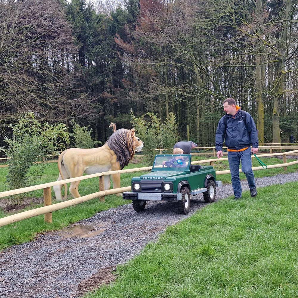 Hoo Zoo - Dinosaur World, Half Price Family Pass for 5 People - Telford