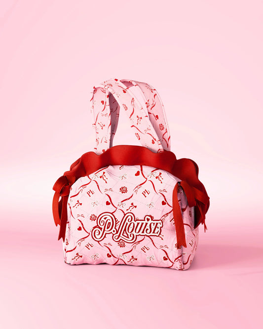 P.Louise Valentines Bow Makeup Bags