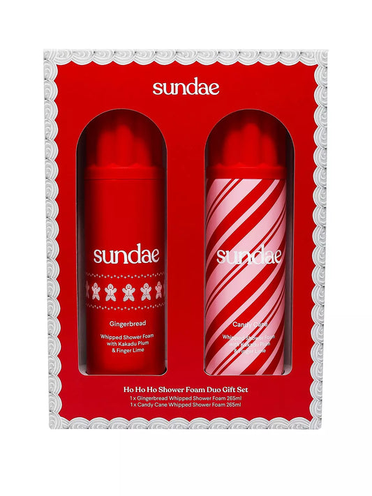Gingerbread & Candy Cane Whipped Shower Foam Gift Set