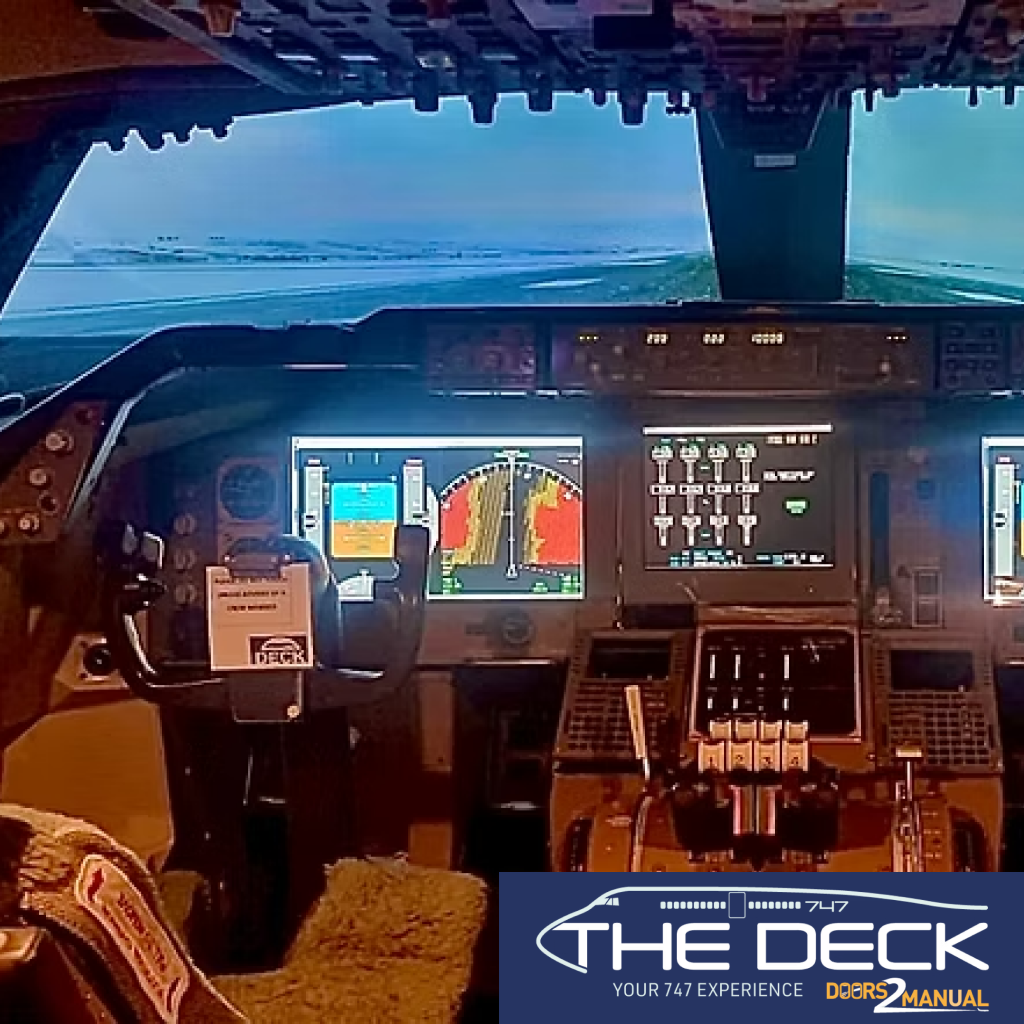 The Deck 747 Special Offers – 45 Minute Boeing 747 Simulator Experiences