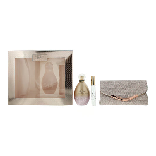 Sarah Jessica Parker Lovely You Eau de Parfum 100ml + 10ml + Rose Clutch (price relevant 28.1.26)