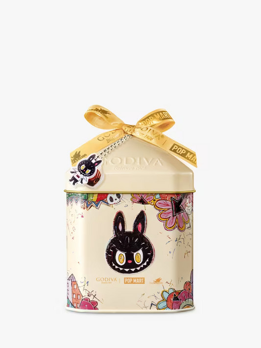 Godiva x LABUBU Milk Chocolate Hazelnut Tin, 84g