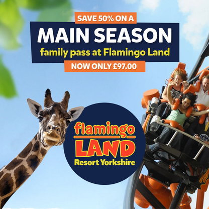 Flamingo Land - Main Season Half Price Park Family Pass 2026