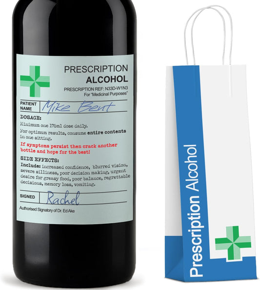 Novelty Prescription Wine