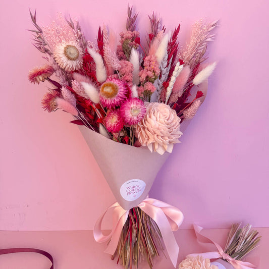 Valentines Dried Flower Bouquet ( onsite deal- 10% off gift + card with code MATCH10 3/2/26)