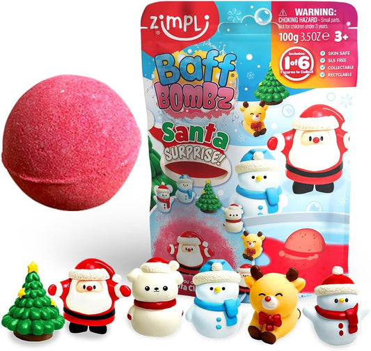 Large Santa Surprise Bath Bomb